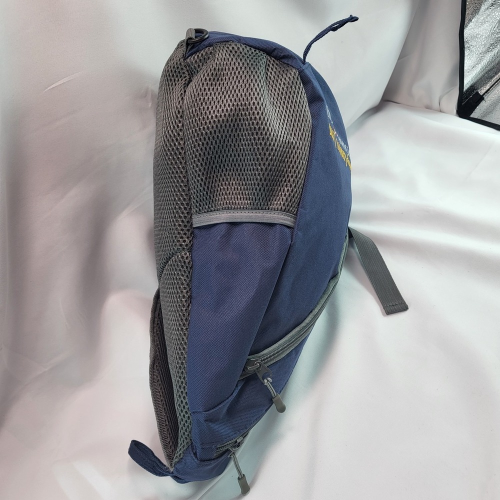 Disney Cruise Line Castaway Club Sling Backpack Blue Gray Shoulder Crossbody Bag - Picture 7 of 14